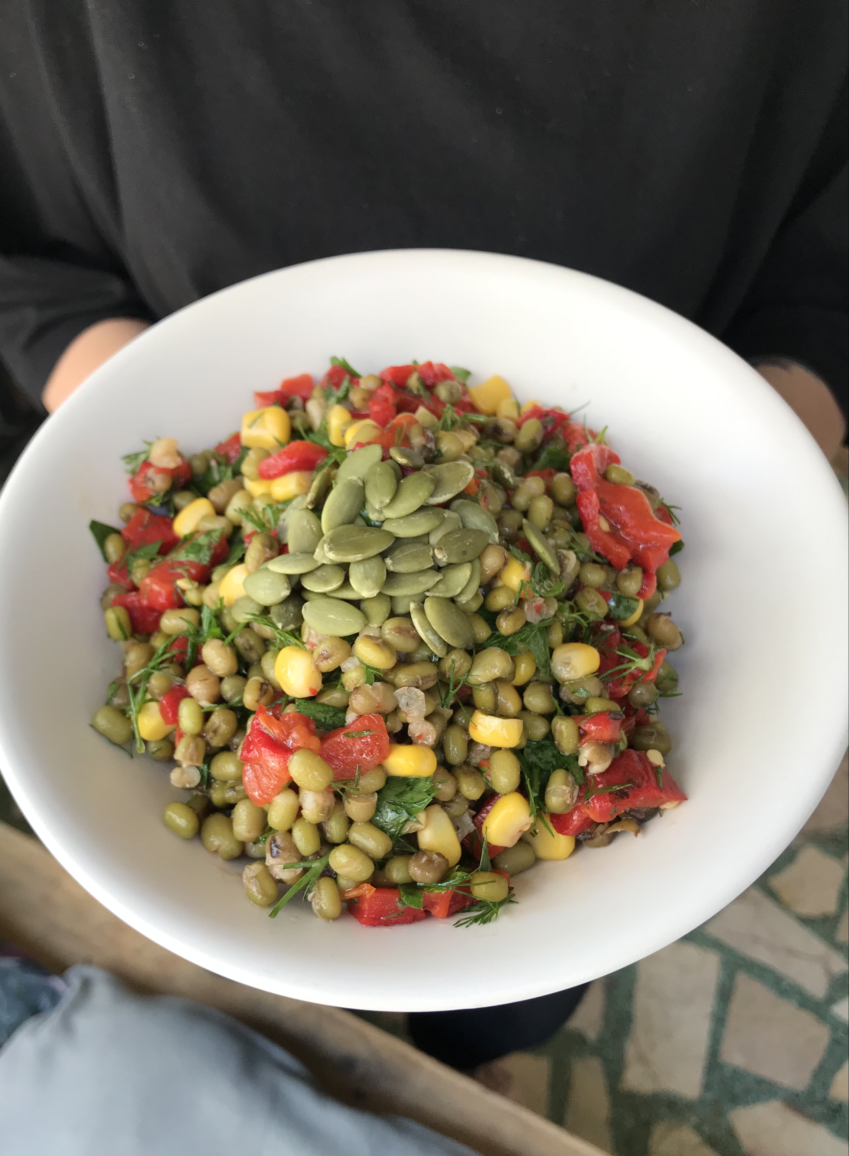 Maş Fasülyesi Salatası