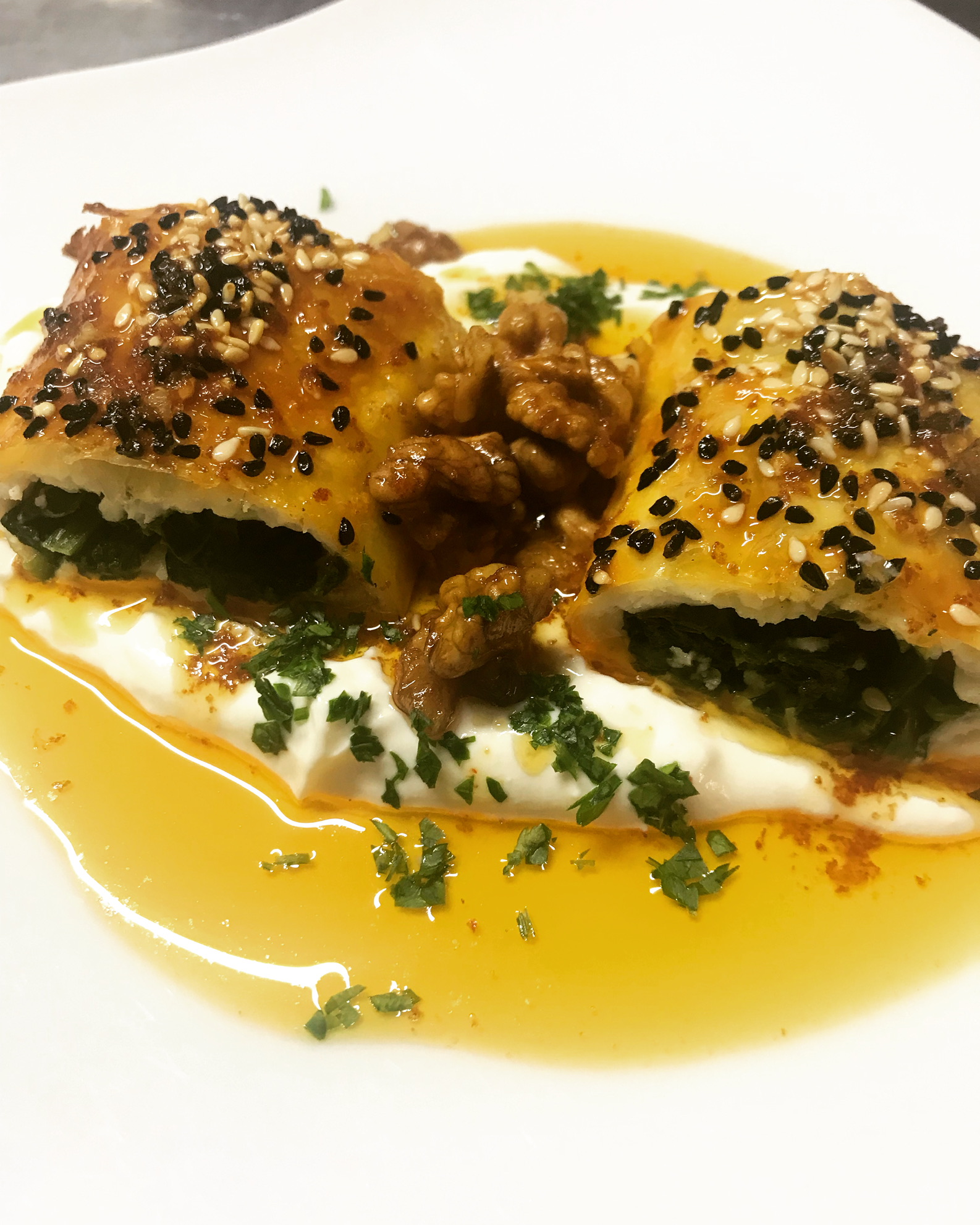 Deniz mahsullü börek 
