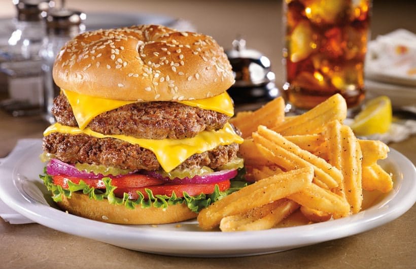 DOUBLE CHEESE BURGER