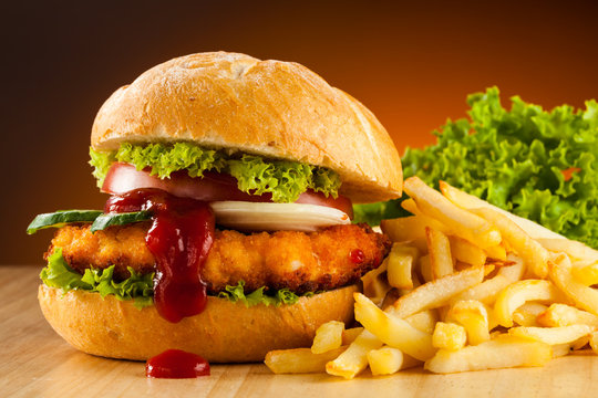 TAVUK BURGER 