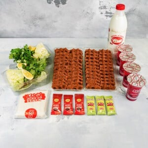 ÇİĞKÖFTE+TURŞU SUYU+LİTRELİK İÇECEK MENÜ 1