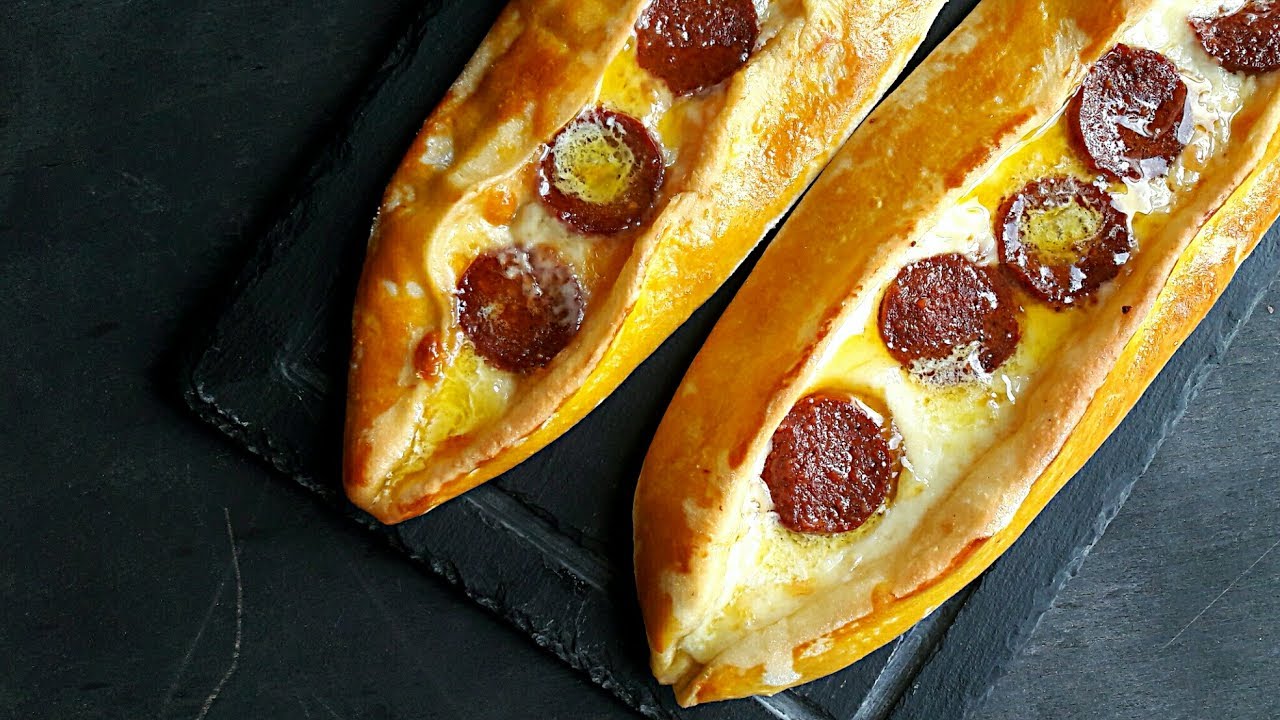 YUMURTALI SUCUKLU PİDE