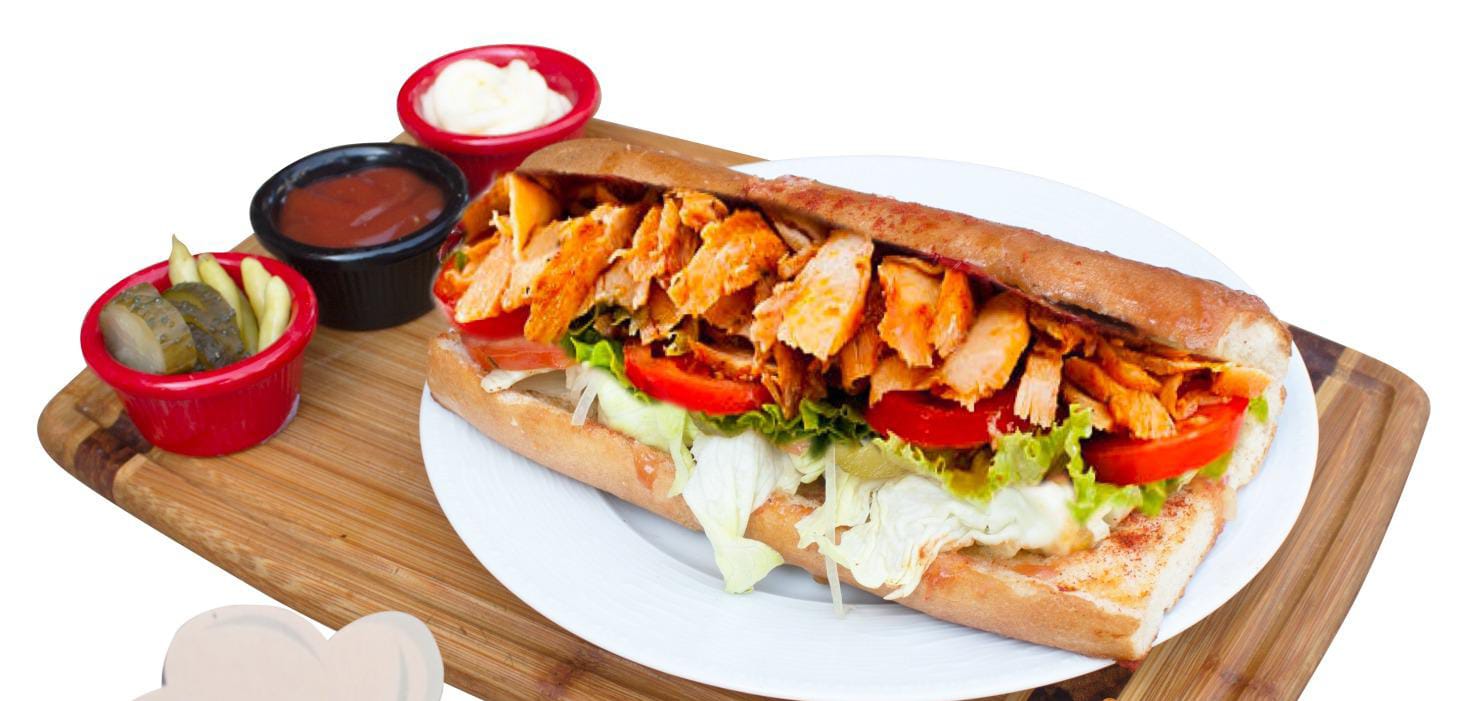 SÜTLÜ EKMEKTE TAVUK DÖNER