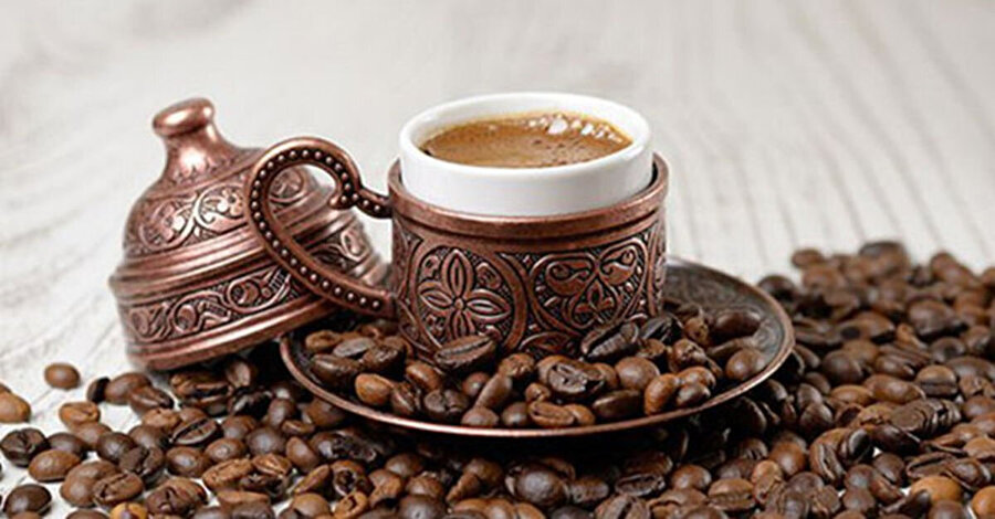 Flavored Turkish coffee