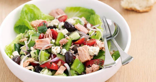 TON BALIKLI SALATA-SALAD WITH TUNA FISH