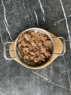 BUTTER-SEARED BEEF with SPICES