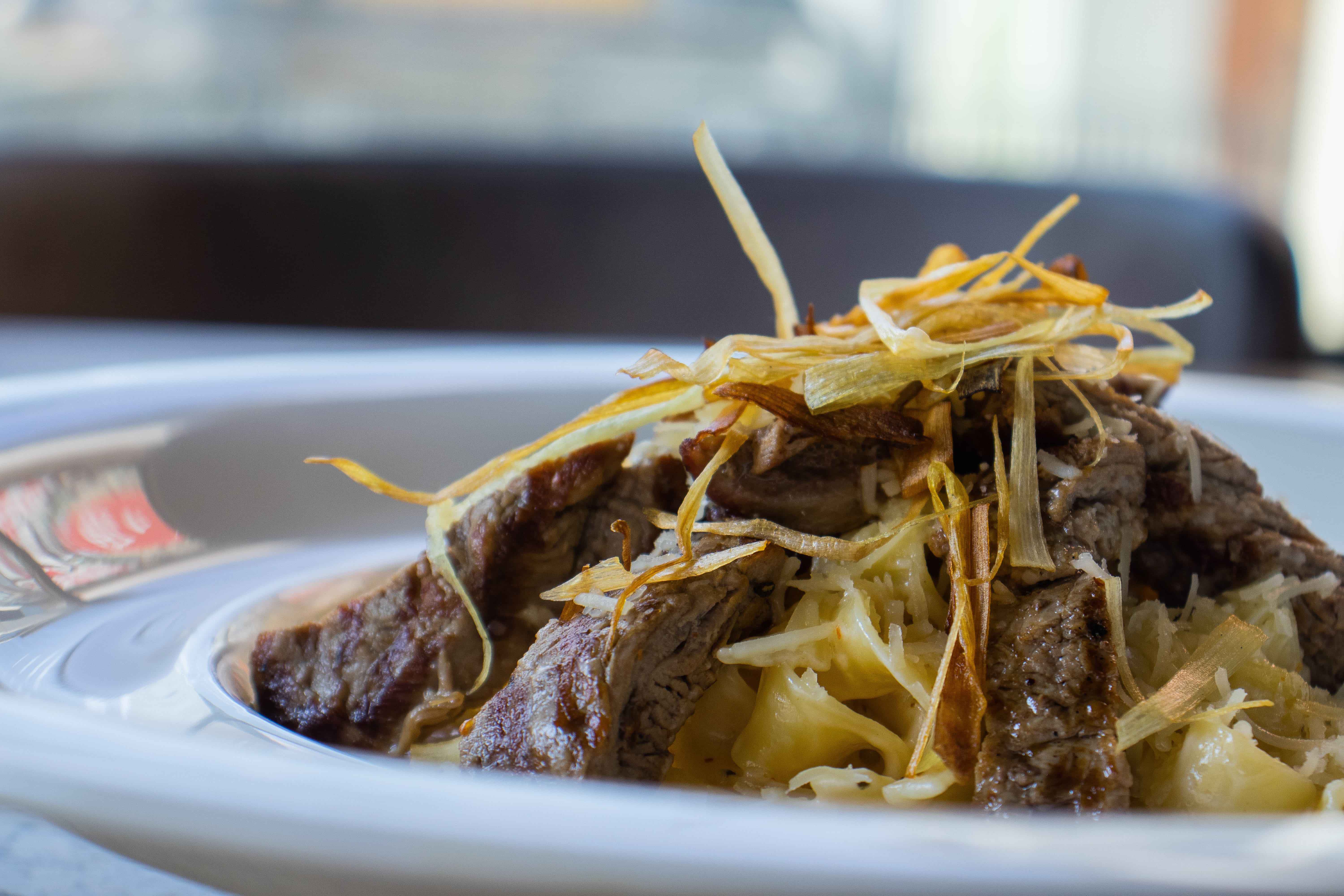 Fettucini Alfredo's with Beef 80gr