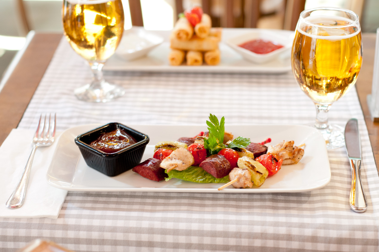 Chicken & Sausage on Skewer / Tavuk ve Sucuk Şiş