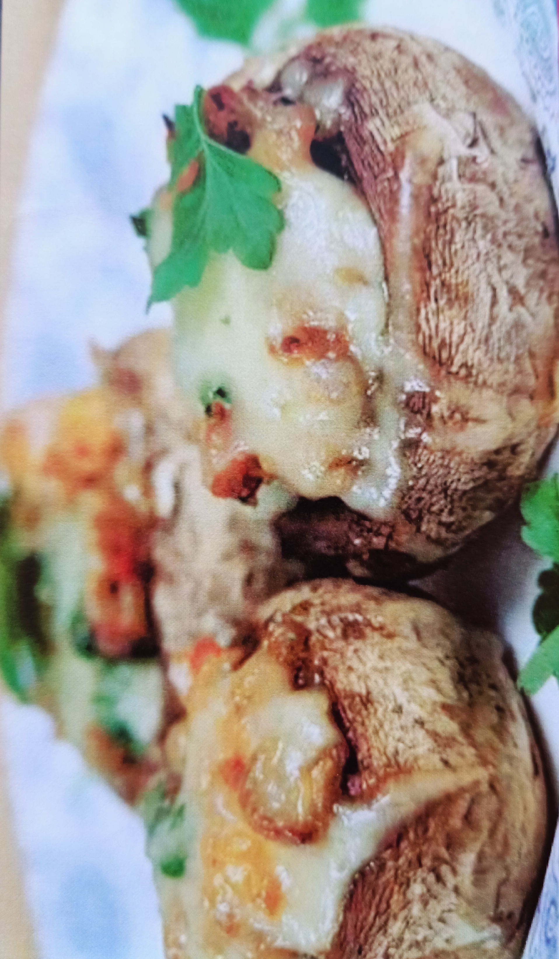 Mantar Dolma / Stuffed Mushrooms