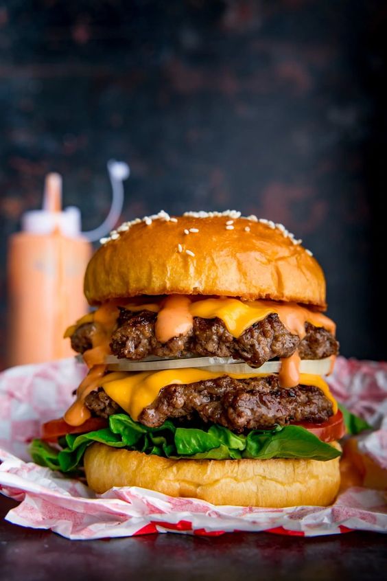 Cheeseburger Menü
