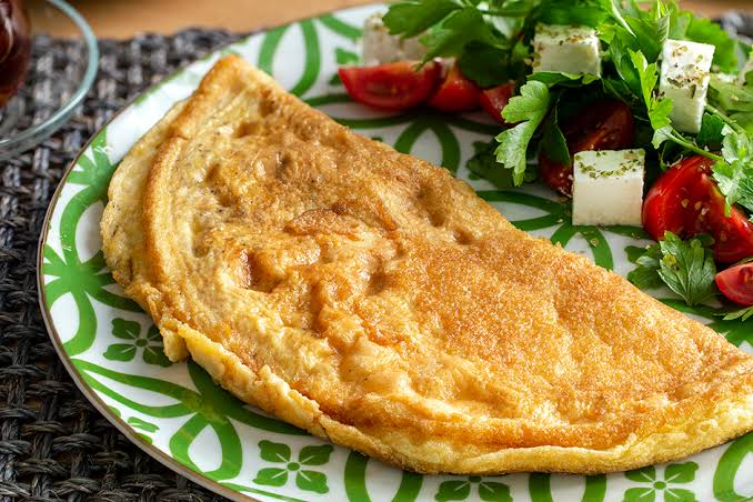 Plain omelette