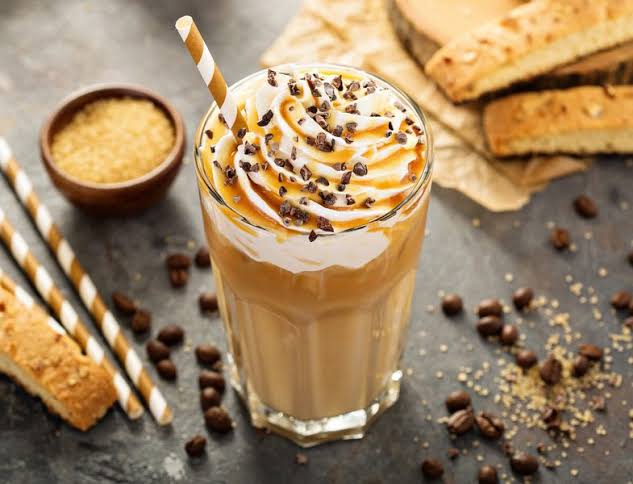 Caramel milkshake