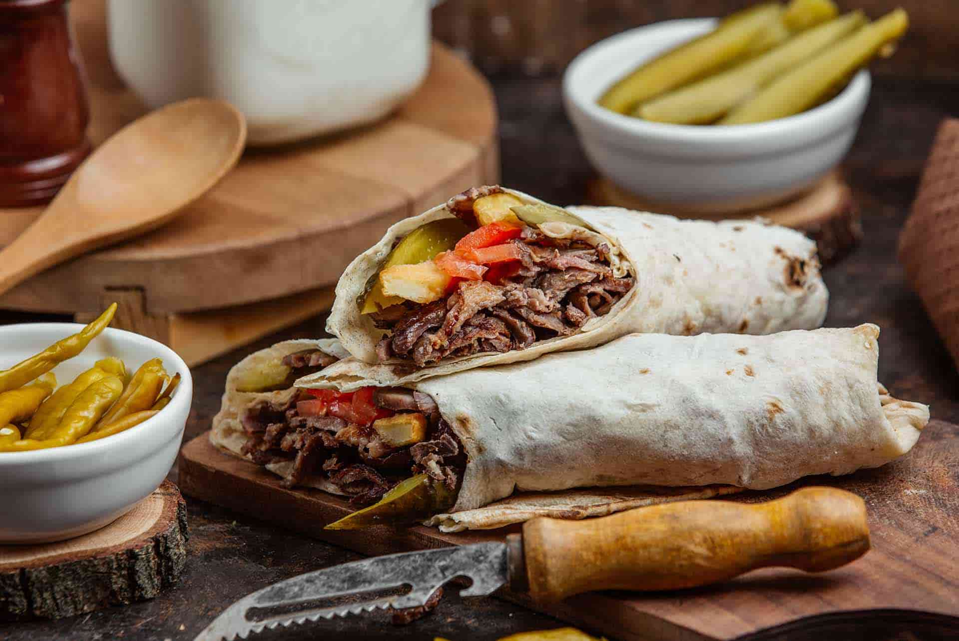 Etli Wrap / Meaty Wrap