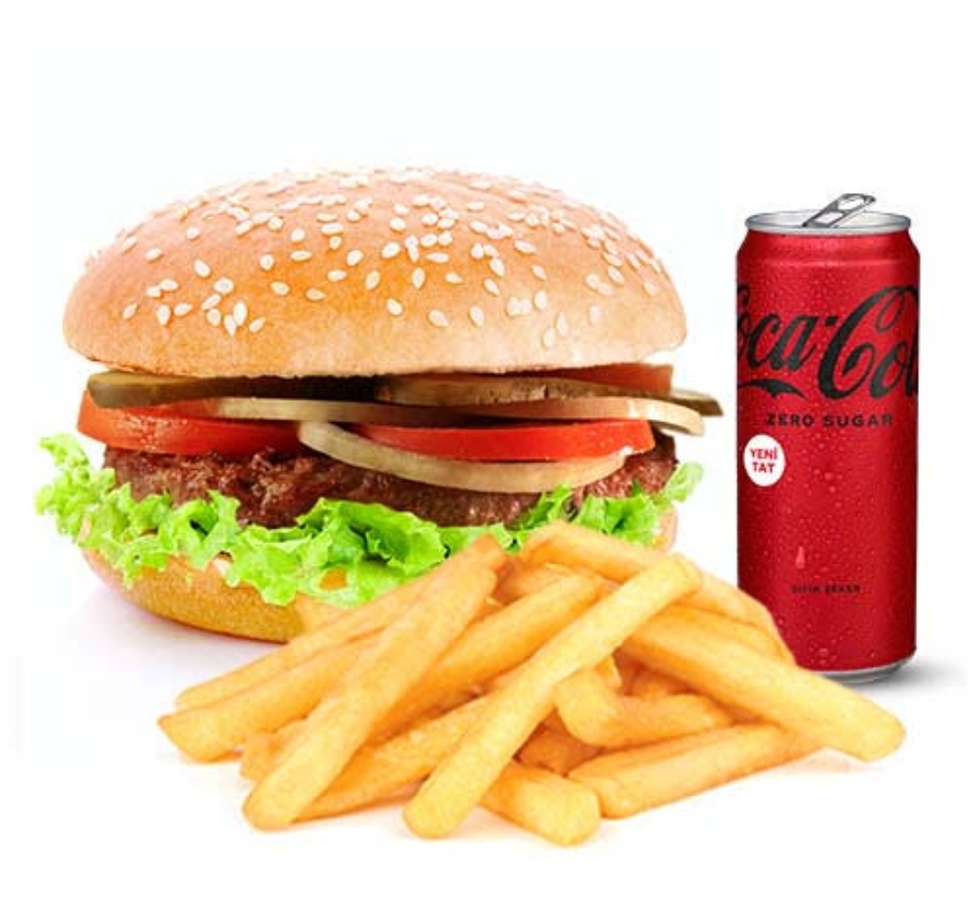 Hamburger menü 