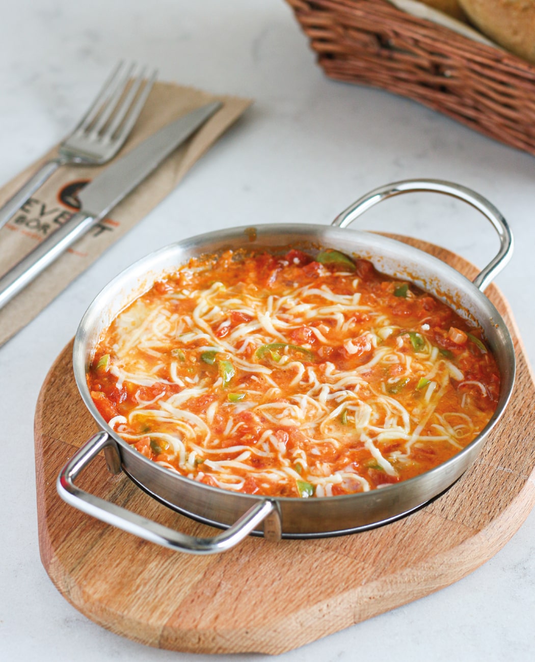 Menemen with Kashar cheese