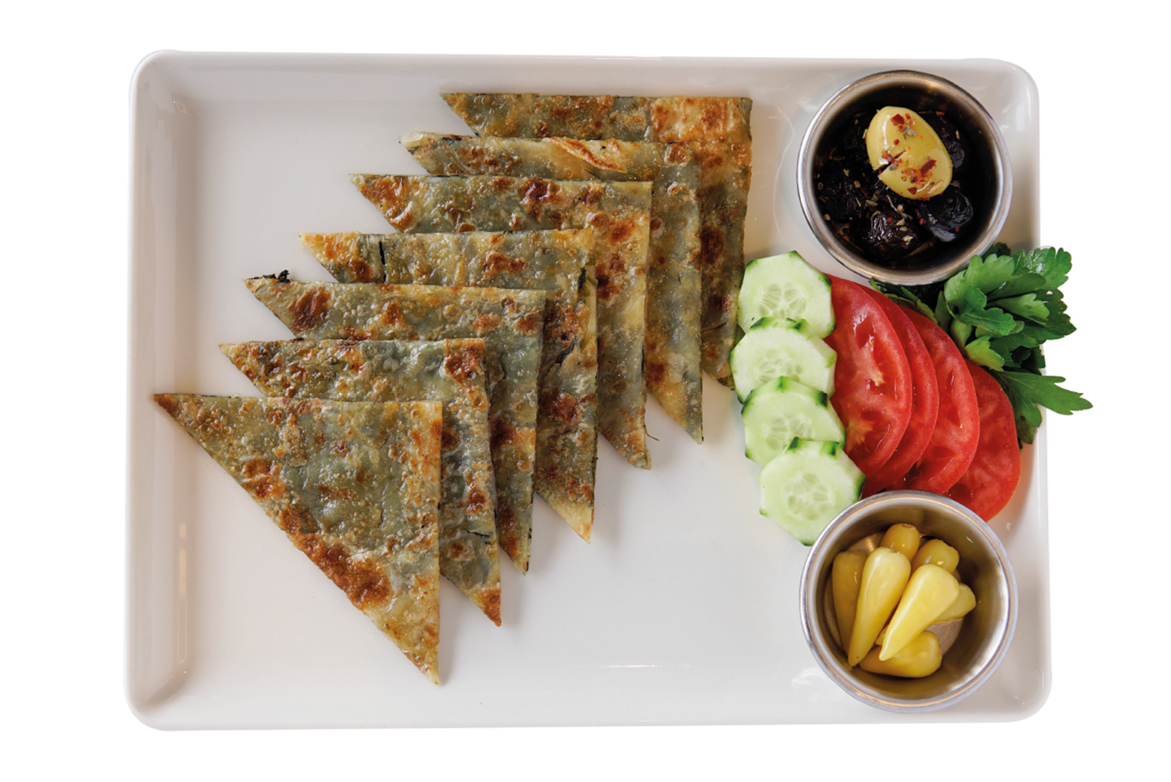 Spinach gözleme