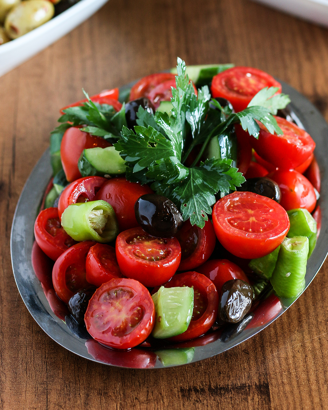 Large Raw Vegetable Plate