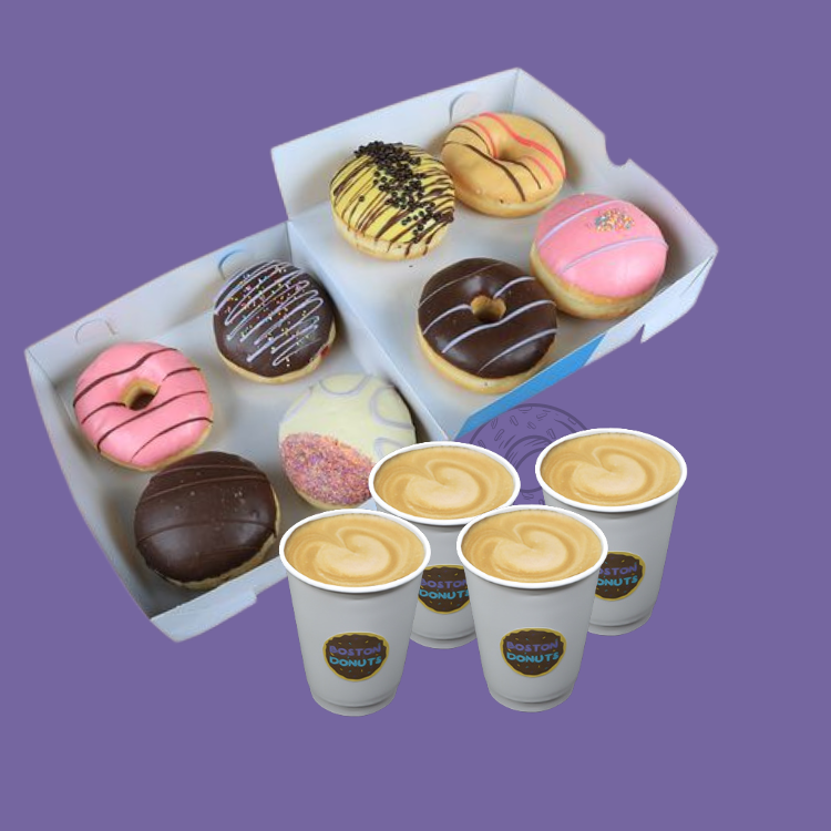 8 Donut + 4 Latte