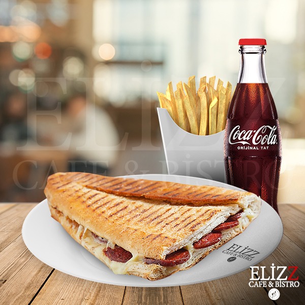 Yarım Ekmek Tost Menü