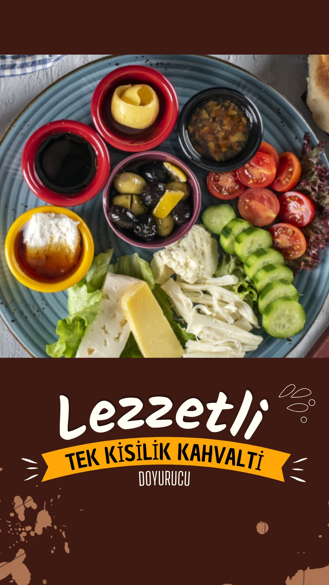 TEK KİŞİLİK KAHVALTI