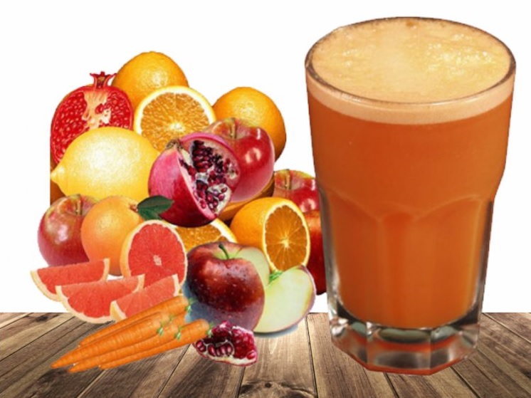 Atom (Pomegranate, Orange and Grapefruit)