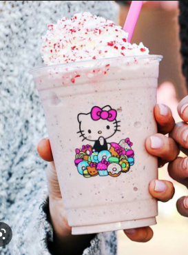 Hello Kitty Milkshake