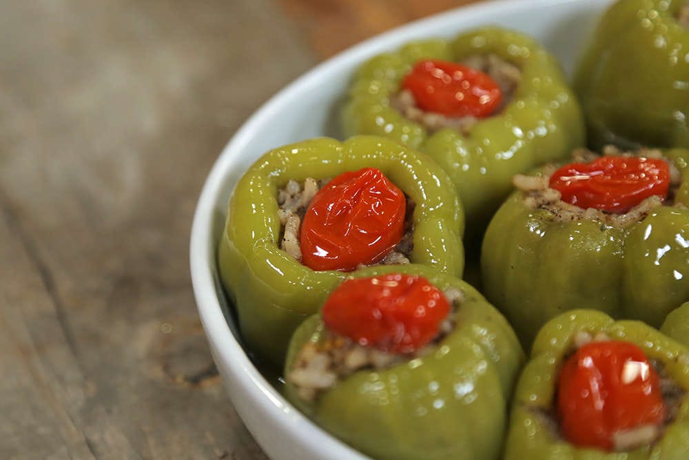 Zeytinyağlı Biber Dolması 