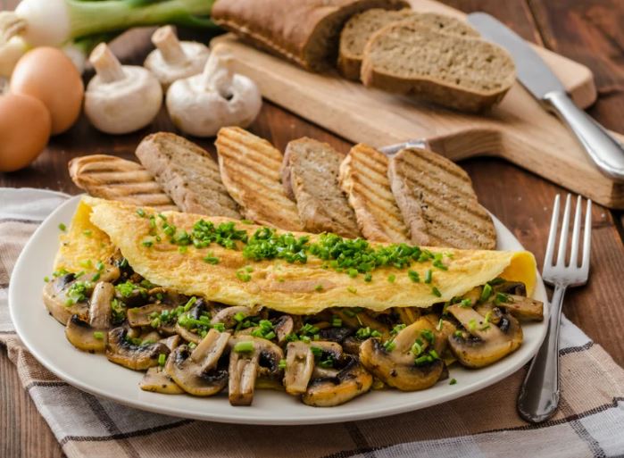 Mantarlı Omlet