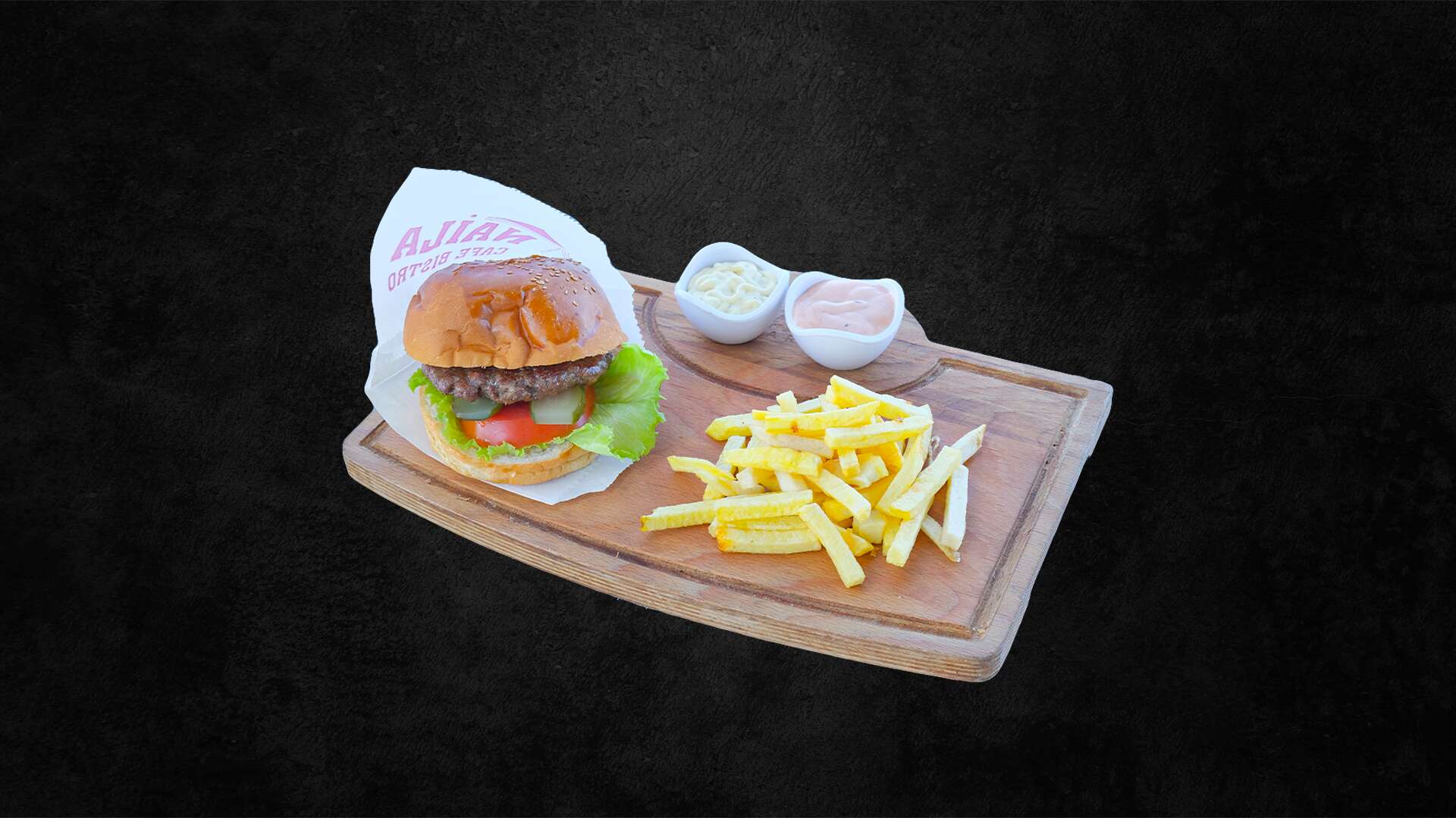 Hamburger Meal