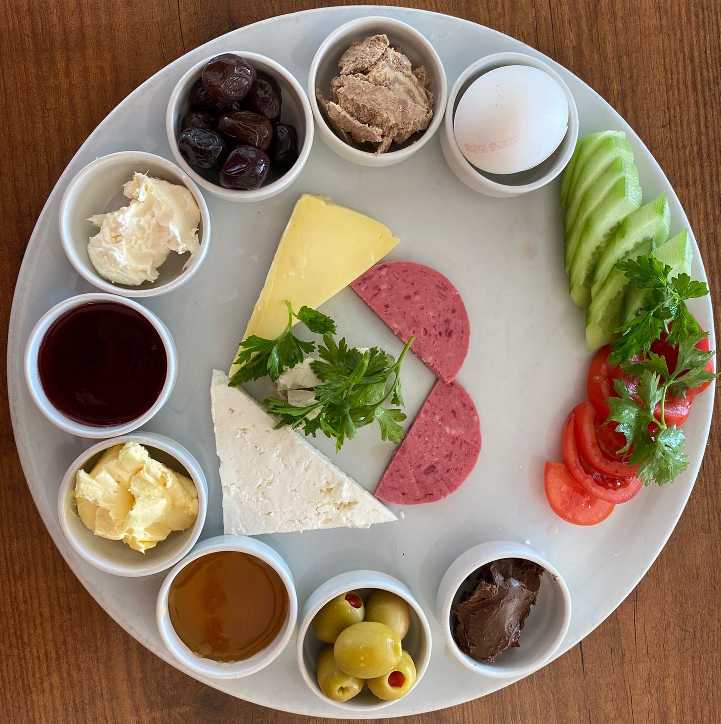 Breakfast plate