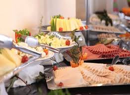 Open buffet breakfast