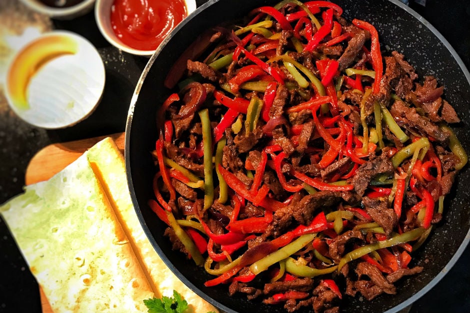 Beef fajita