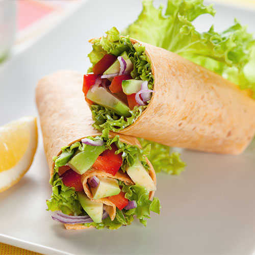 Vegetarian dürüm
