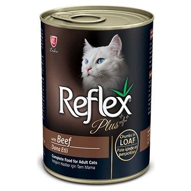 Reflex Plus Beef Dana Etli Yetişkin Yaş Kedi Maması 400 g