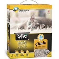 Reflex Klinik Özel Tanecik Süper Hızlı Topaklanan Kedi Kumu 6 L