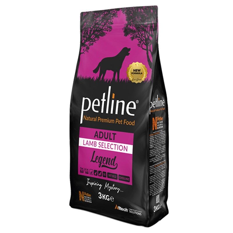 Petline Natural Premium Legend Kuzu Etli Yetişkin Köpek Maması 3 kg