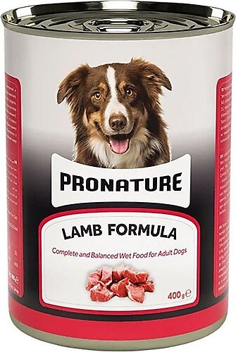 Pronature Kuzulu Yetişkin Köpek Konservesi 400 g