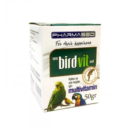 Pharmased Birdvit Kuşlar İçin Multivitamin 50 g