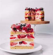 Forest fruit cake