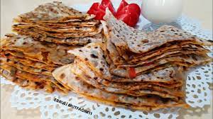 Gözleme with minced meat