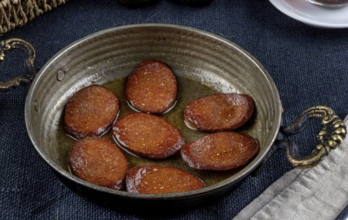 Pan-fried sucuk