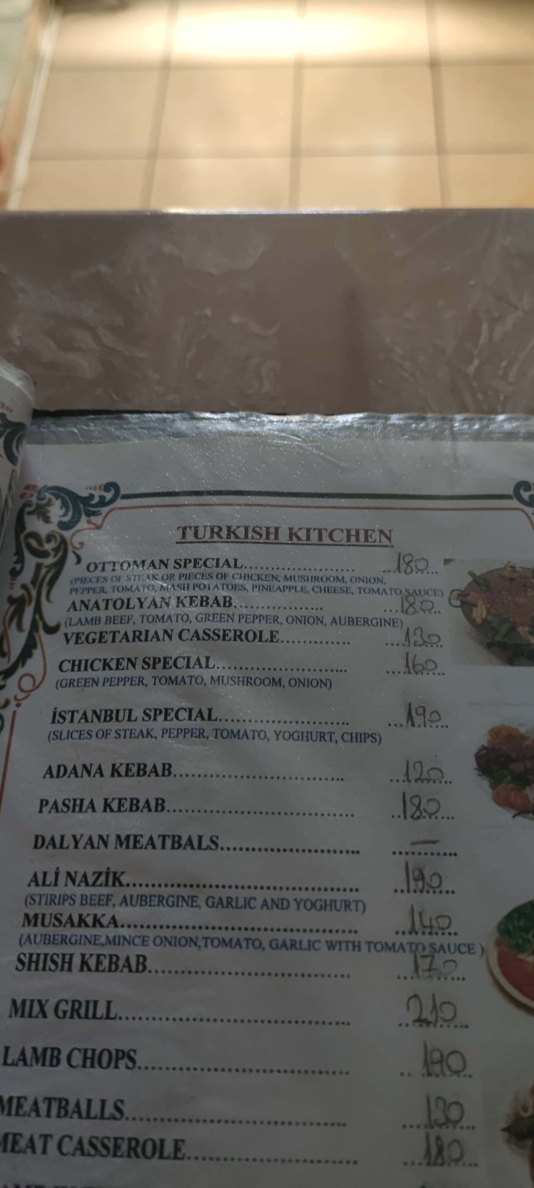 Turkich kitchen 