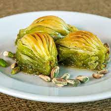 Pistachio Midye Baklava