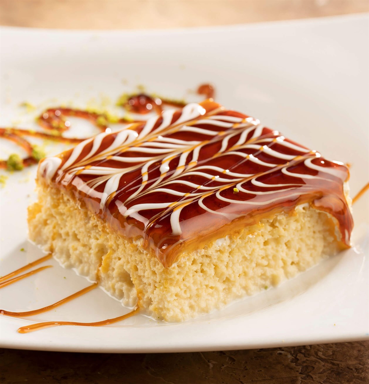 Caramel trileçe