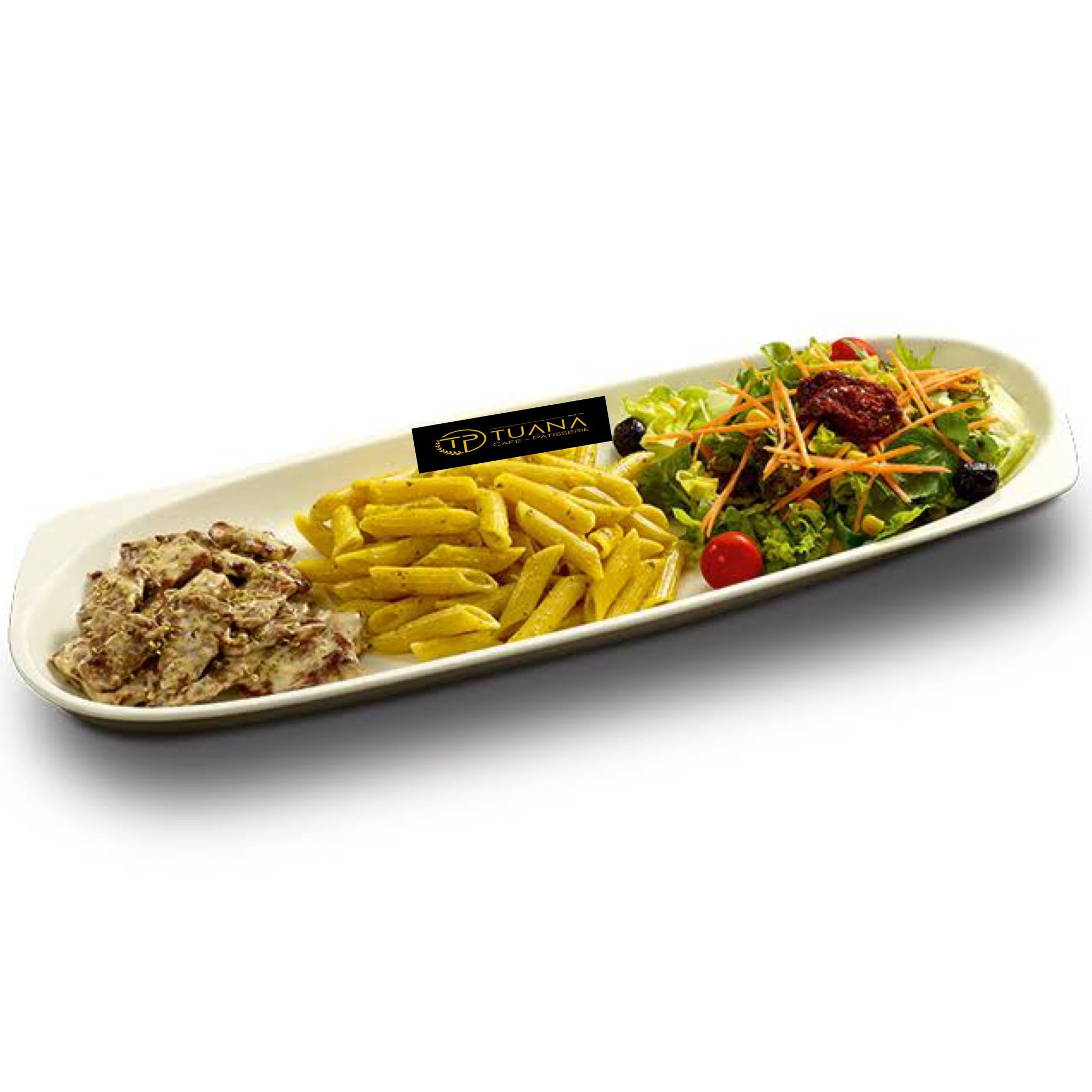 Thyme cream diced beef