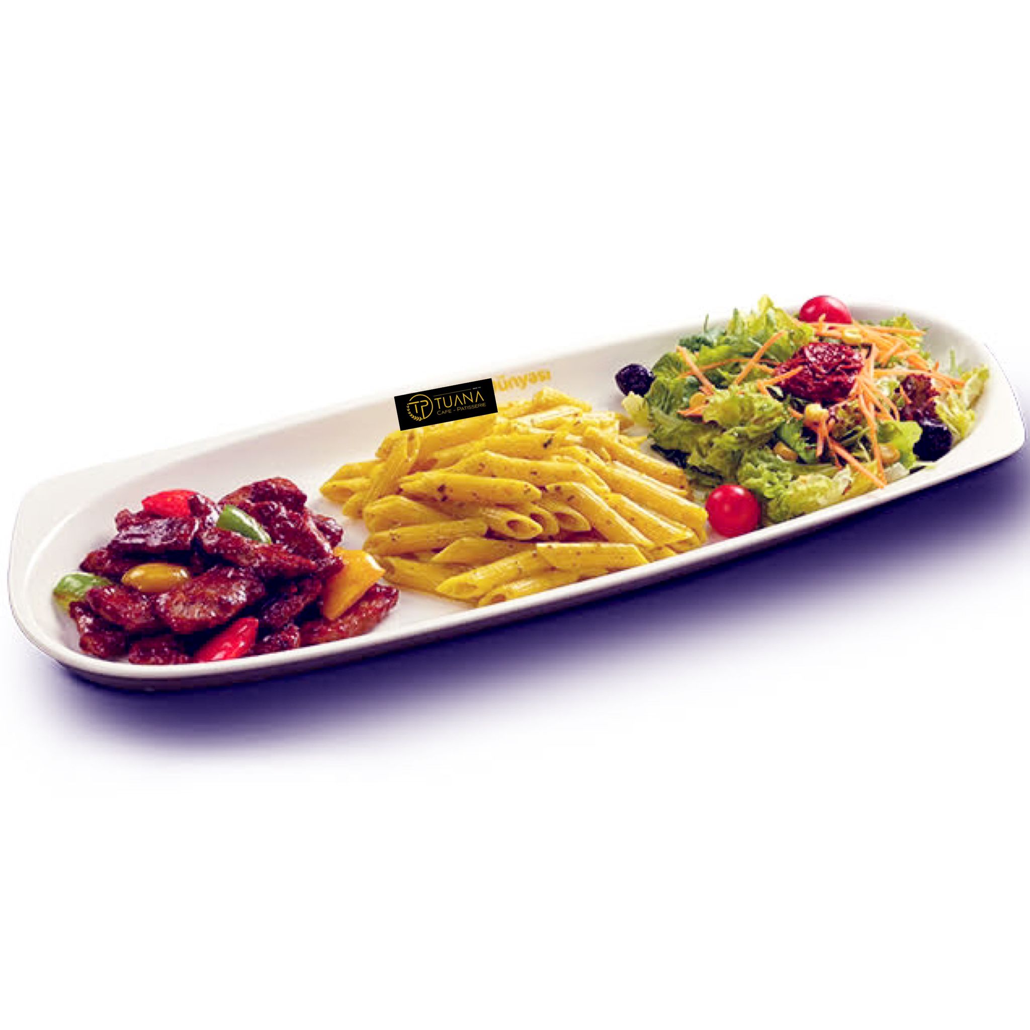 Barbecue-sauced red meat