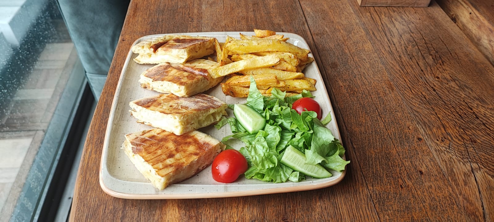 Bazlama with Ezine white cheese