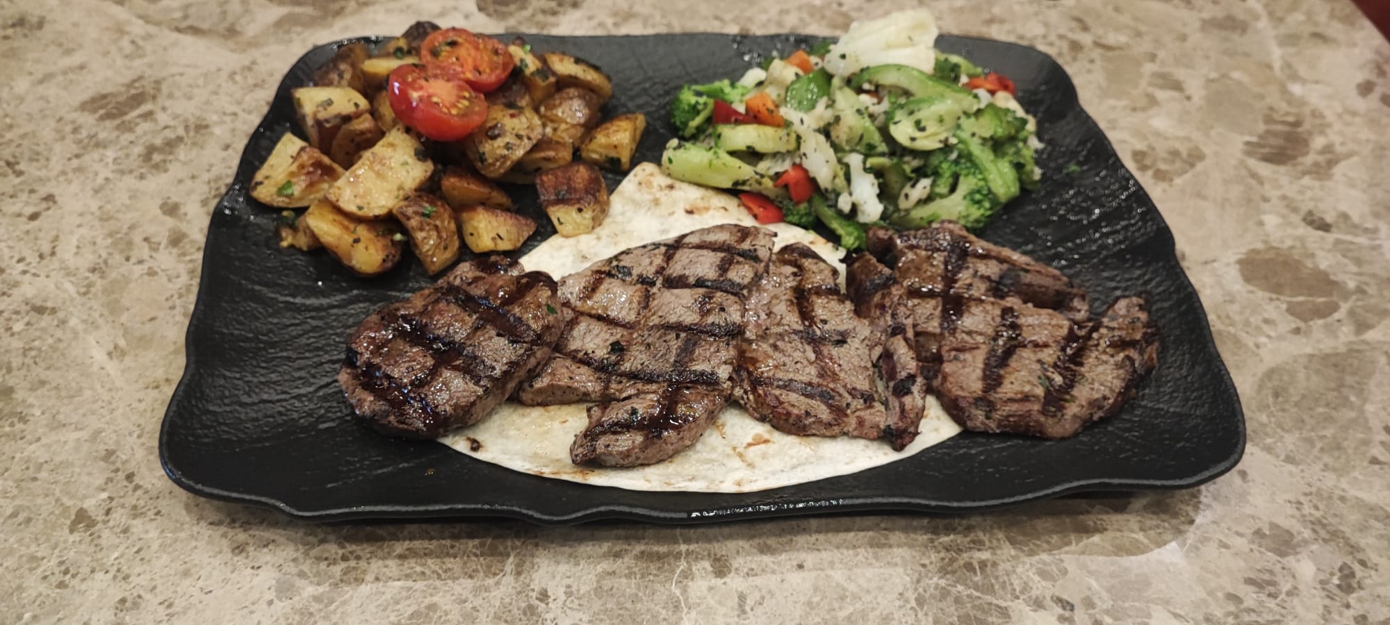 Lokum-style beef tenderloin