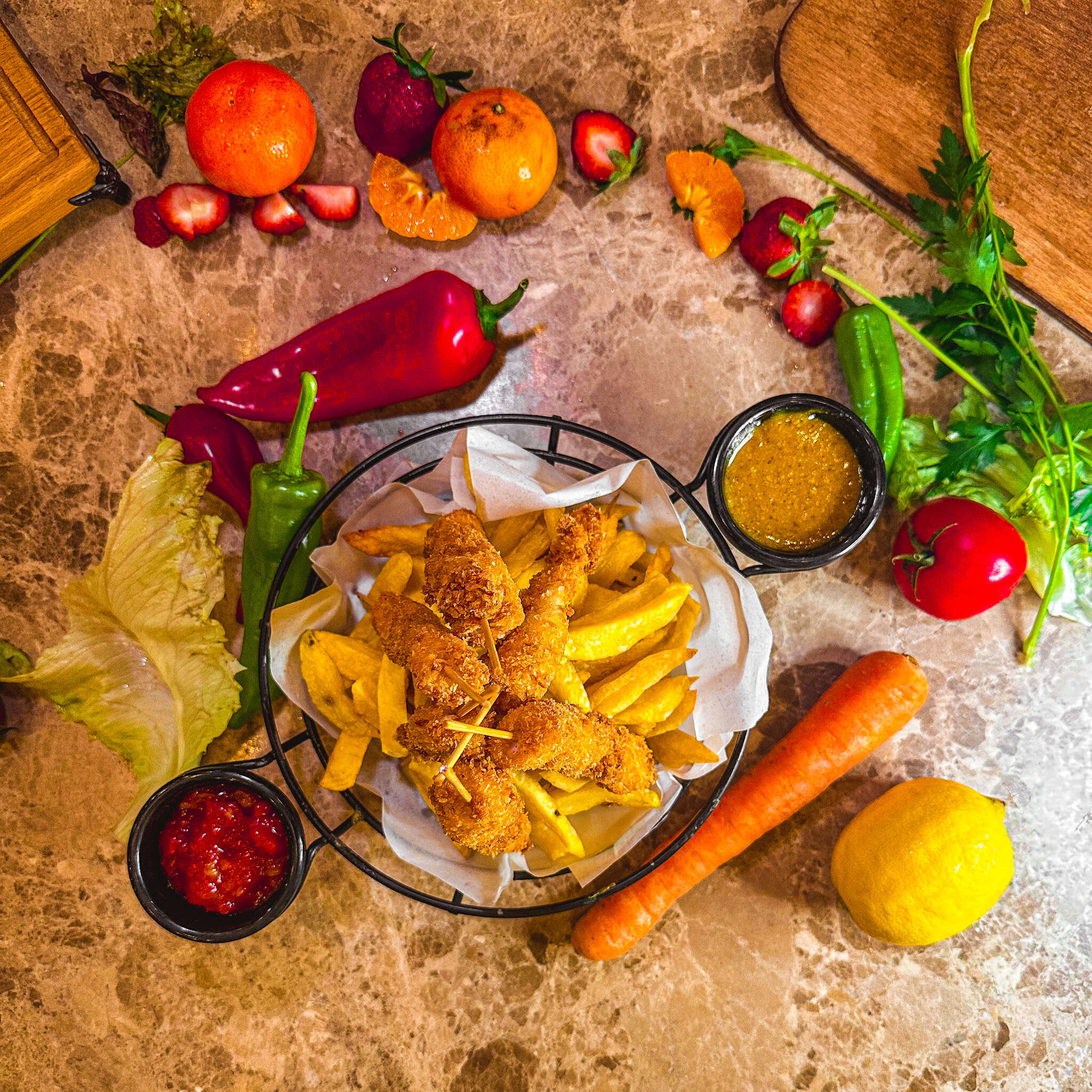 Cajun Basket
