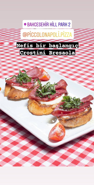Bresaola crostini